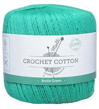 Everyday Malli 50g "Crochet Cotton" 100% Cotton Yarn - Choose Your Colour