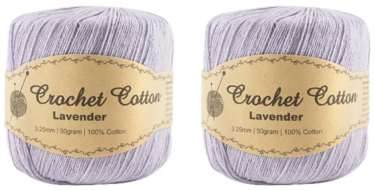 Everyday Malli 50g "Crochet Cotton" 100% Cotton Yarn - Choose Your Colour