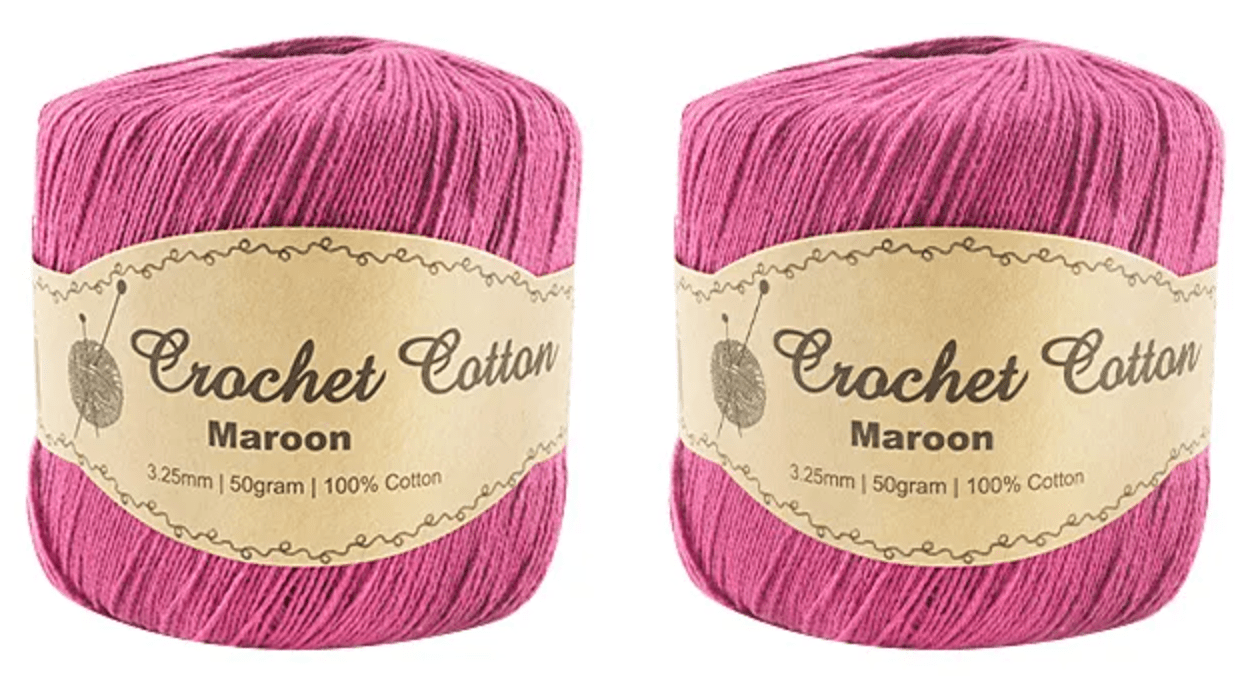 Everyday Malli 50g "Crochet Cotton" 100% Cotton Yarn - Choose Your Colour