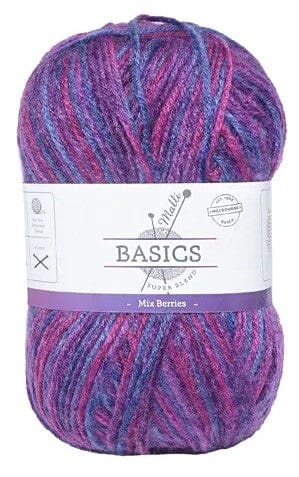 Everyday Malli 100g "Prints" Acrylic Knitting Yarn - Choose Your Colour