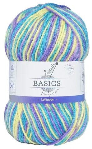 Everyday Malli 100g "Prints" Acrylic Knitting Yarn - Choose Your Colour