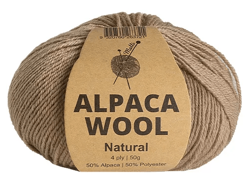 Everyday Malli 50g "Alpaca Wool" Knitting Yarn - Choose Your Colour