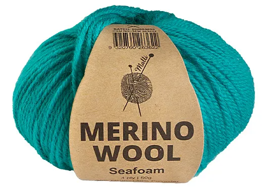 Everyday Malli 50g "Merino Wool" Knitting Yarn - Choose Your Colour