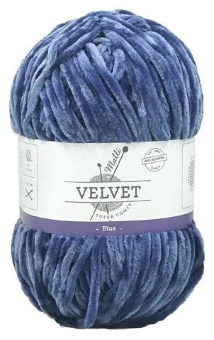 Everyday Malli 100g "Velvet" Polyester Knitting Yarn - Choose Your Colour