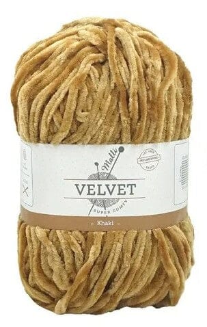 Everyday Malli 100g "Velvet" Polyester Knitting Yarn - Choose Your Colour