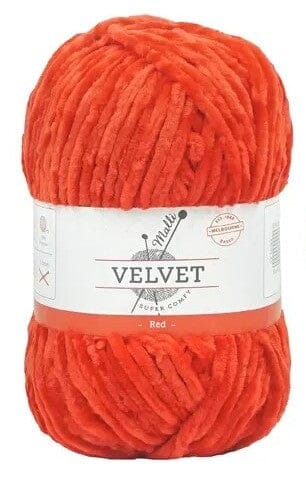 Everyday Malli 100g "Velvet" Polyester Knitting Yarn - Choose Your Colour