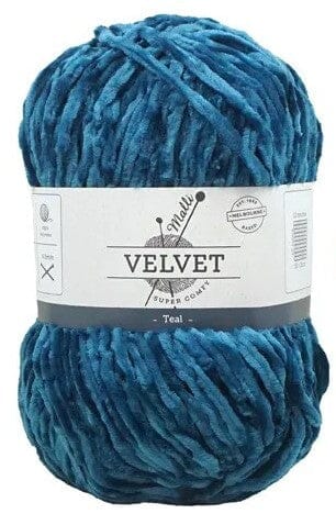 Everyday Malli 100g "Velvet" Polyester Knitting Yarn - Choose Your Colour