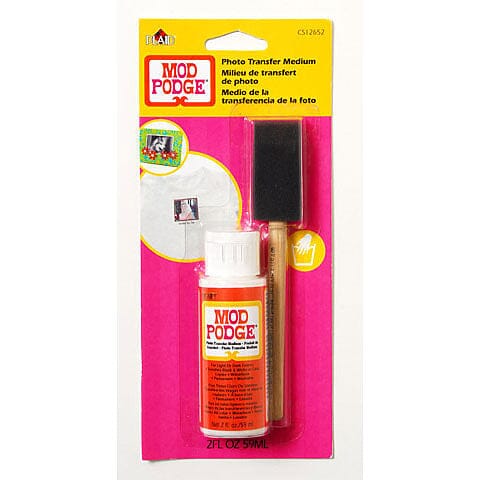 Mod Podge Photo Transfer Medium - 59ml w Foam Brush