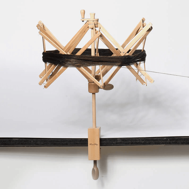 KnitPro Amish Style Natural Swift/Skein Yarn Winder