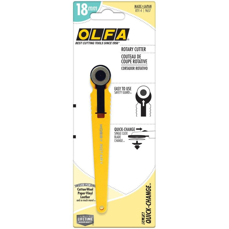 OLFA Classic Rotary Cutter - 18mm Extra Small