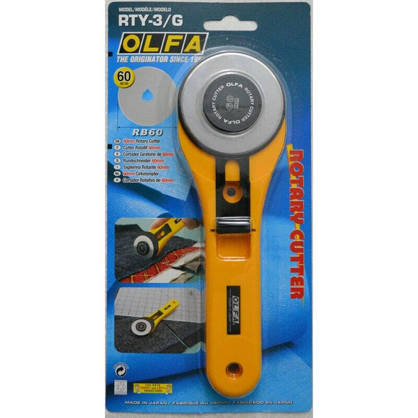 OLFA Classic Rotary Cutter - 60mm Large