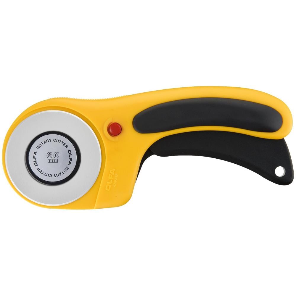 OLFA Ergonomic Rotary Cutter - 60mm Medium
