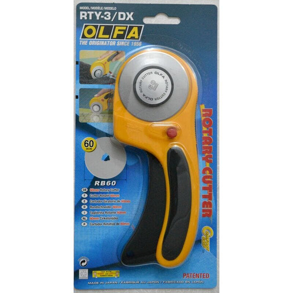 OLFA Ergonomic Rotary Cutter - 60mm Medium