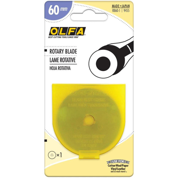 OLFA Rotary Cutter Replacement Blades - 60mm