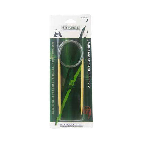 Panda Premium Bamboo Circular Knitting Needles - 40cm (16")