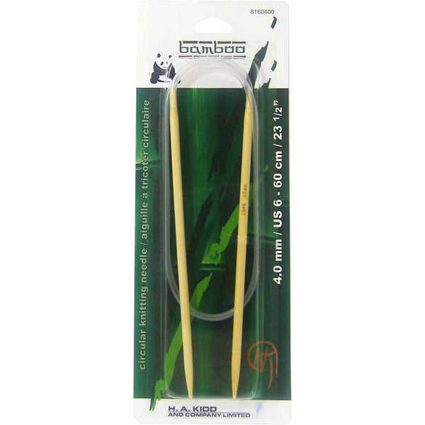 Panda Premium Bamboo Circular Knitting Needles - 60cm (24")