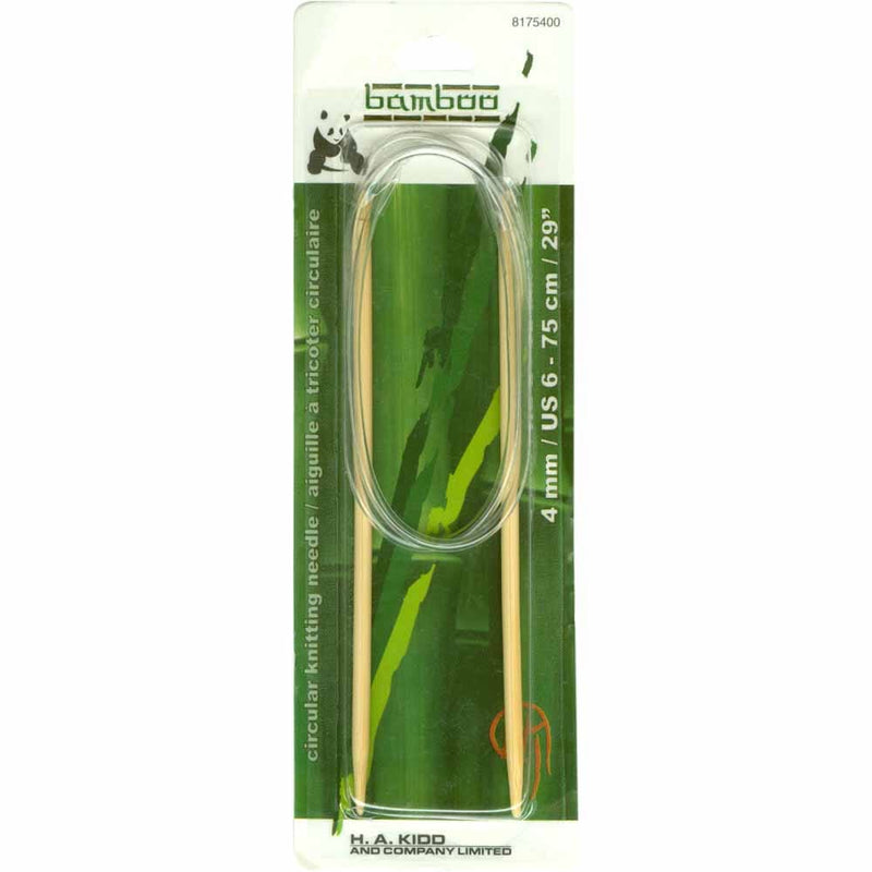 Panda Premium Bamboo Circular Knitting Needles - 75cm (30")