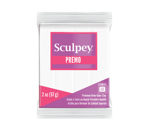 Sculpey Premo! Polymer Oven-Bake Clay - 57g Blocks - Solid Colours