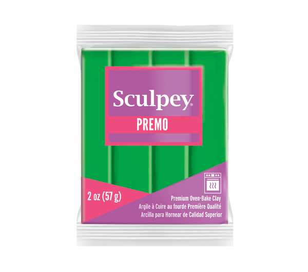 Sculpey Premo! Polymer Oven-Bake Clay - 57g Blocks - Solid Colours