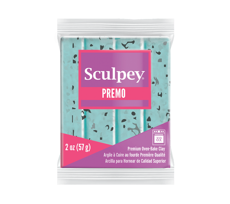 Sculpey Premo! Polymer Oven-Bake Clay - 57g Blocks - Solid Colours