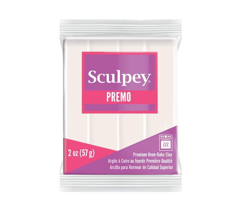 Sculpey Premo! Polymer Oven-Bake Clay - 57g Blocks - Solid Colours