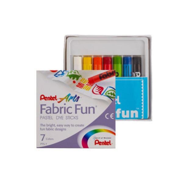 Pentel "Fabric Fun" Pastel Dye Stick Sets (Choose Your Size)