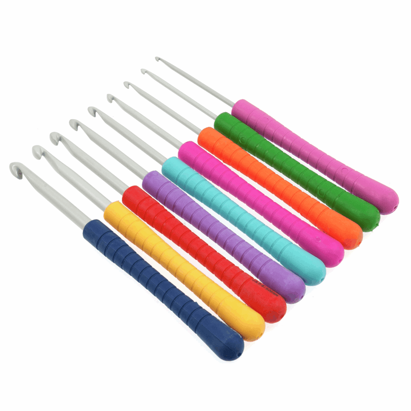 Pony Easy Grip Crochet Hook Set of 9