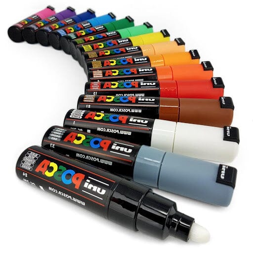 Posca 15 Color PC-7M Broad Bullet Marker Set | Michaels