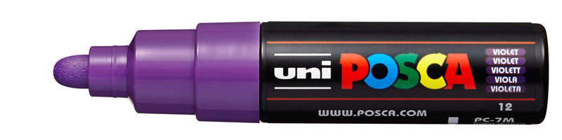 Uni Posca Paint Marker 4.5mm Bullet Tip Pen (PC-7M)