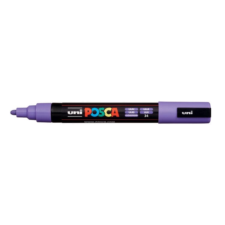 Uni Posca Paint Marker 1.8-2.5mm Bullet Tip Pen (PC-5M)