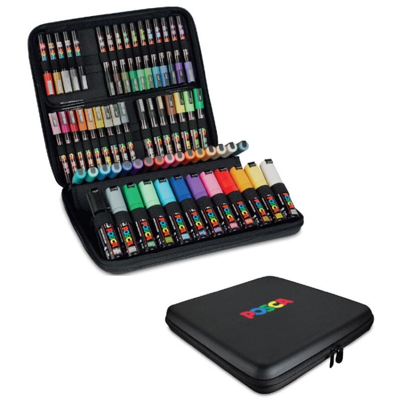Posca Paint Marker Zipup Storage Case