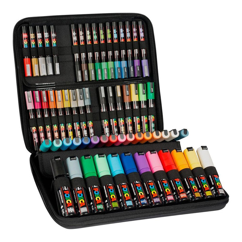 Posca Paint Marker Zipup Storage Case
