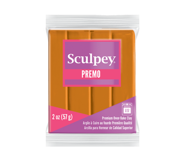 Sculpey Premo! Polymer Oven-Bake Clay - 57g Blocks - Solid Colours