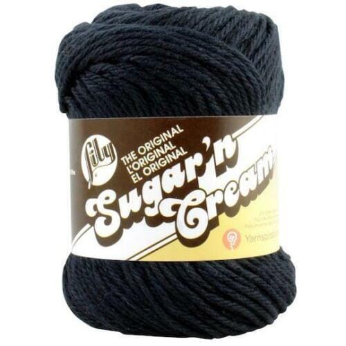 Lily 71g "Sugar n Cream" Worsted 100% Cotton Yarn - Solid Colours