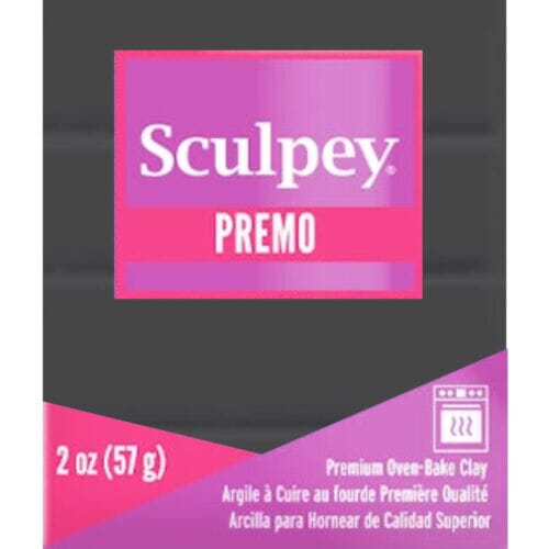 Sculpey Premo! Polymer Oven-Bake Clay - 57g Blocks - Solid Colours