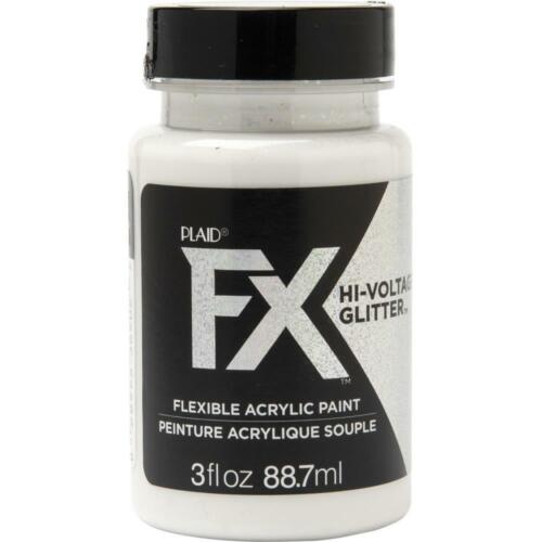 PlaidFX "Hi-Voltage Glitter" 88ml (3oz) Flexible Cosplay Acrylic Paint