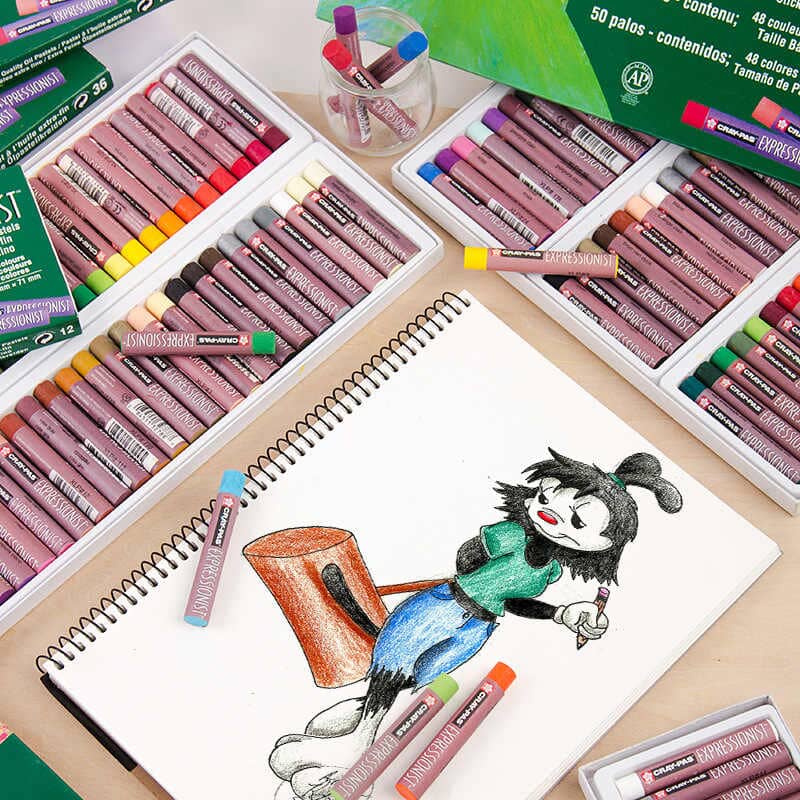 Sakura Cray-Pas Expressionist Extra-Fine Quality Oil Pastel Sets (Choose Your Size)