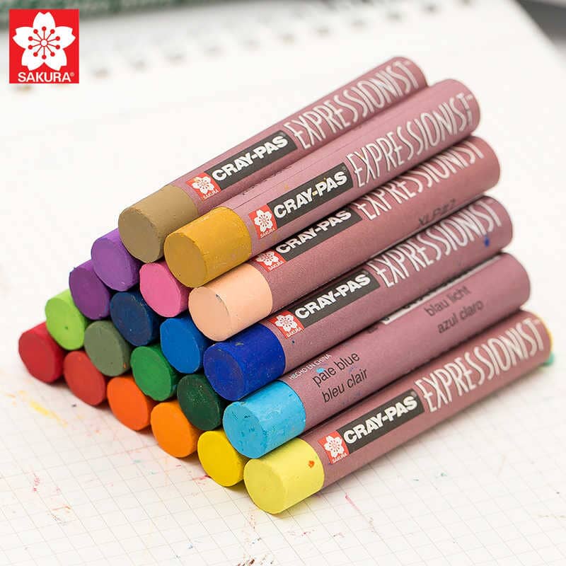 Sakura Cray-Pas Expressionist Extra-Fine Quality Oil Pastel Sets (Choose Your Size)