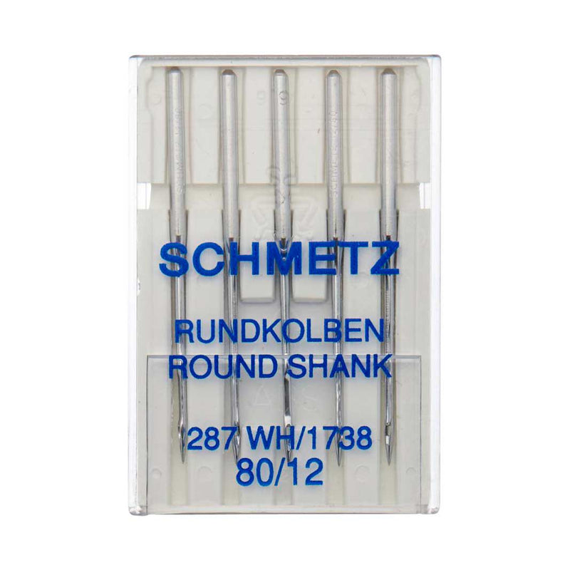 Schmetz "Round Shank" Overlocker Sewing Machine Needles - 5 Pack - Choose Your Size