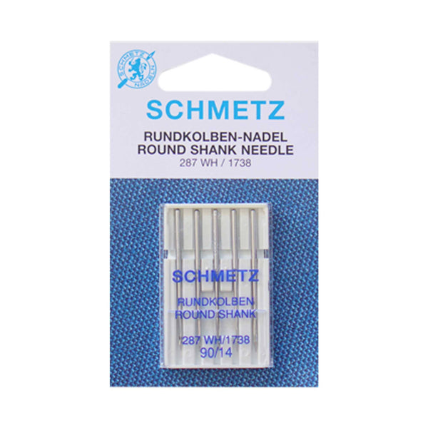 Schmetz "Round Shank" Overlocker Sewing Machine Needles - 5 Pack - Choose Your Size