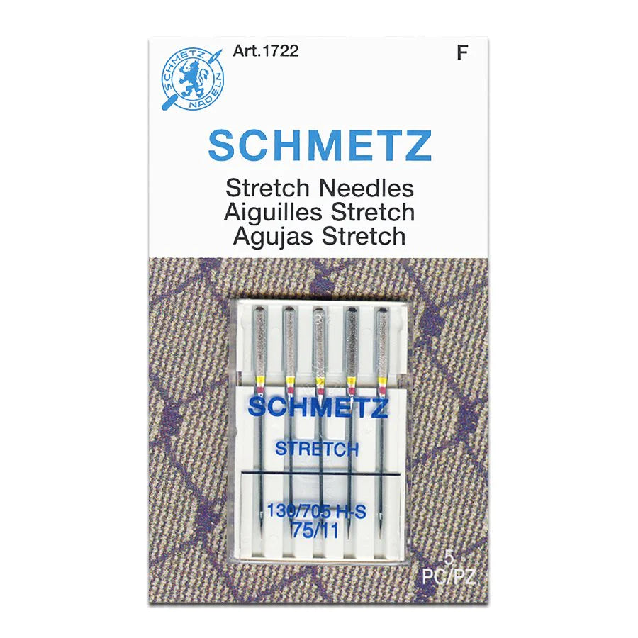 Schmetz "Stretch" Sewing Machine Needles - 5 Pack - Choose Your Size