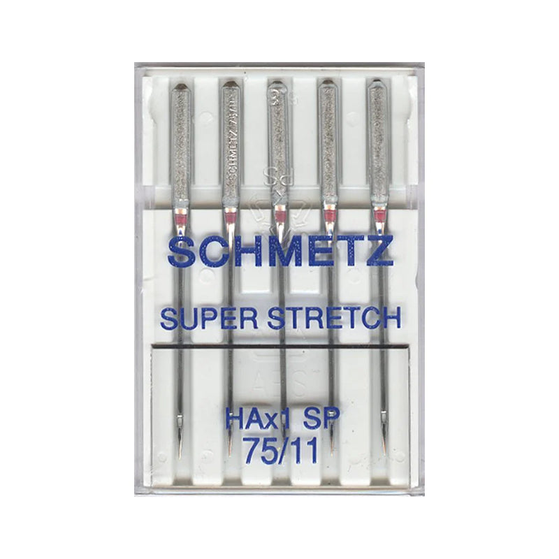 Schmetz "Super Stretch" Sewing Machine Needles - 5 Pack - Choose Your Size