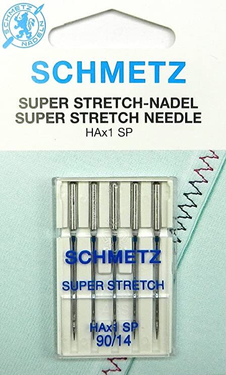 Schmetz "Super Stretch" Sewing Machine Needles - 5 Pack - Choose Your Size
