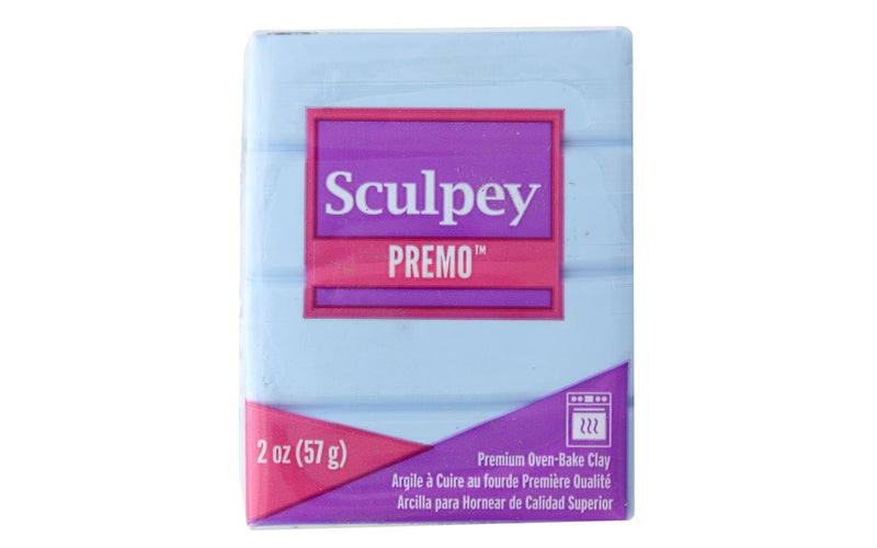 Sculpey Premo! Polymer Oven-Bake Clay - 57g Blocks - Solid Colours