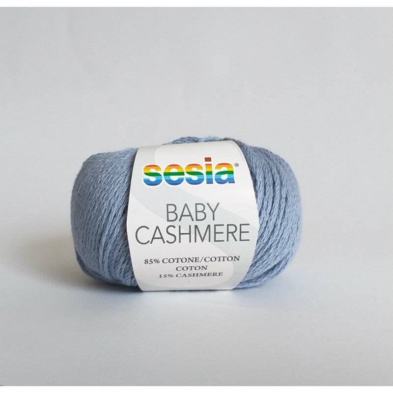 Sesia 25g "Baby Cashmere" 4-Ply Cotton & Cashmere Blend Yarn