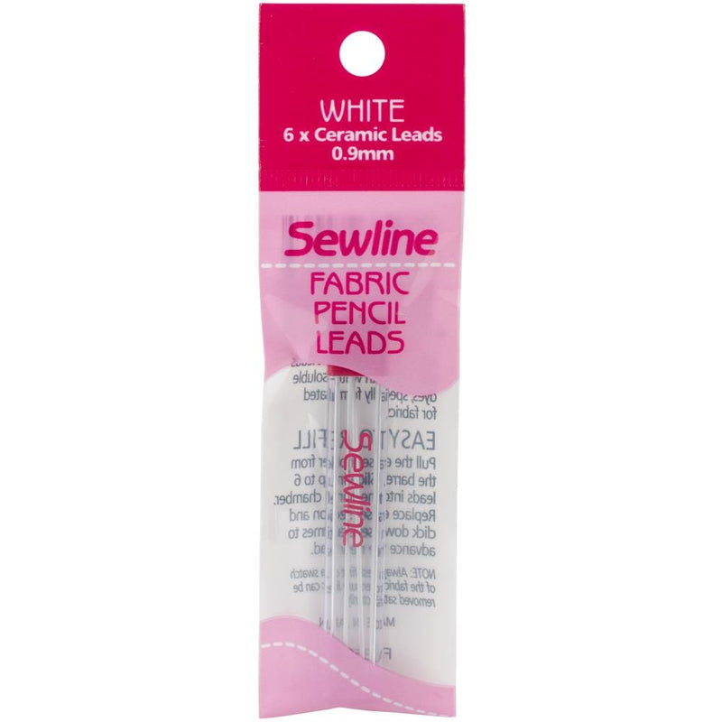 Sewline Mechanical Fabric Pencil Refill Leads - 6 Pack (Choose your Colour)