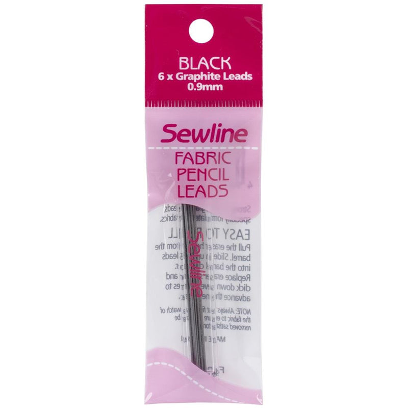 Sewline Mechanical Fabric Pencil Refill Leads - 6 Pack (Choose your Colour)