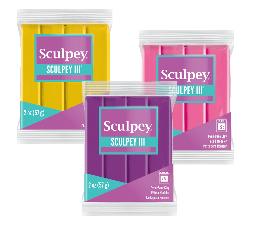 Sculpey III 57g Polymer Clay - Choose from Various colours
