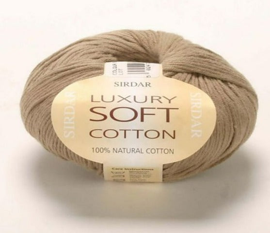 Sirdar 50g "Luxury Soft Cotton" 4-Ply Cotton Yarn