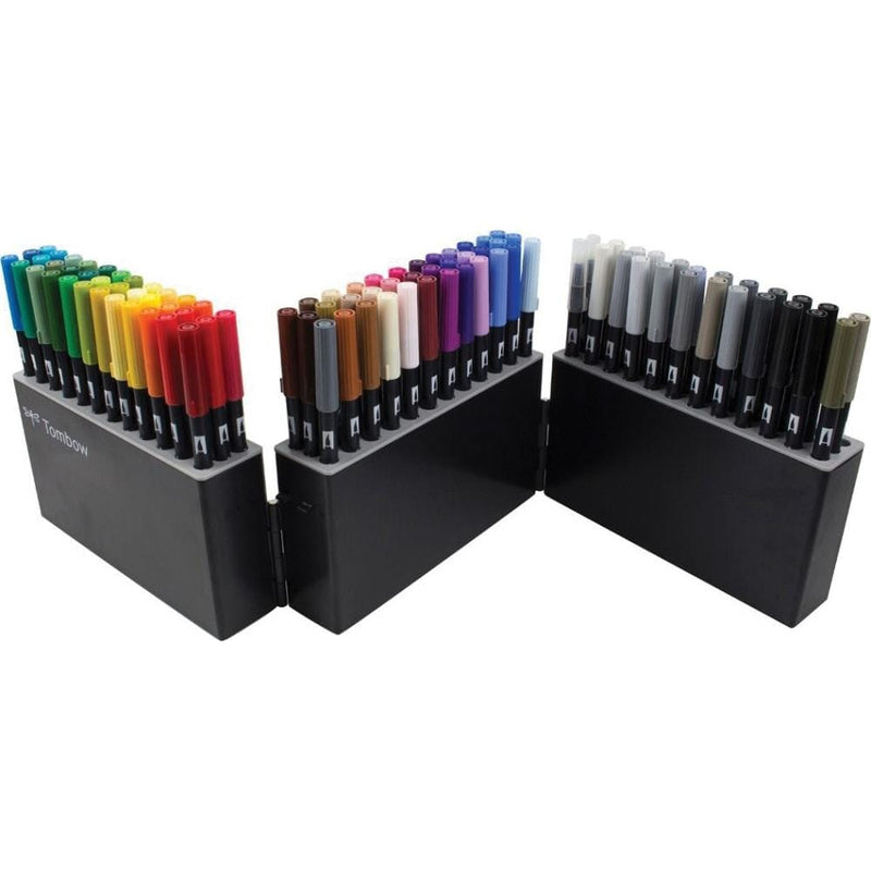 Tombow Dual Brush Pen Markers - Set of 108 w Stand